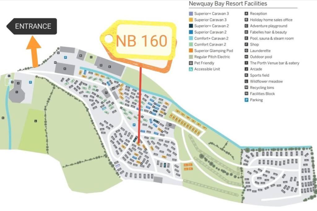 8 Sleep Chalet At Newquay Away Resorts Nb160 Экстерьер фото